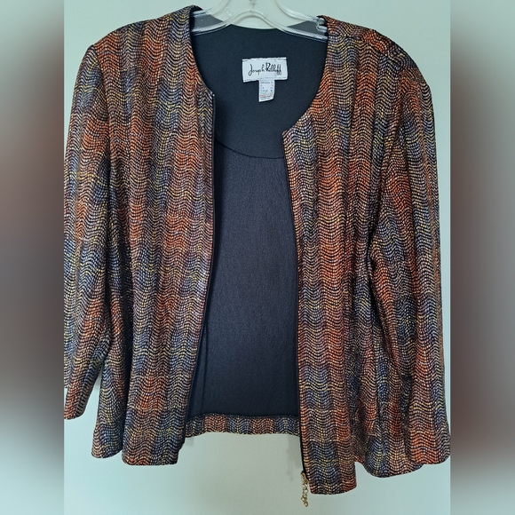 Joseph Ribkoff zipped blazer - Picture 4 of 5